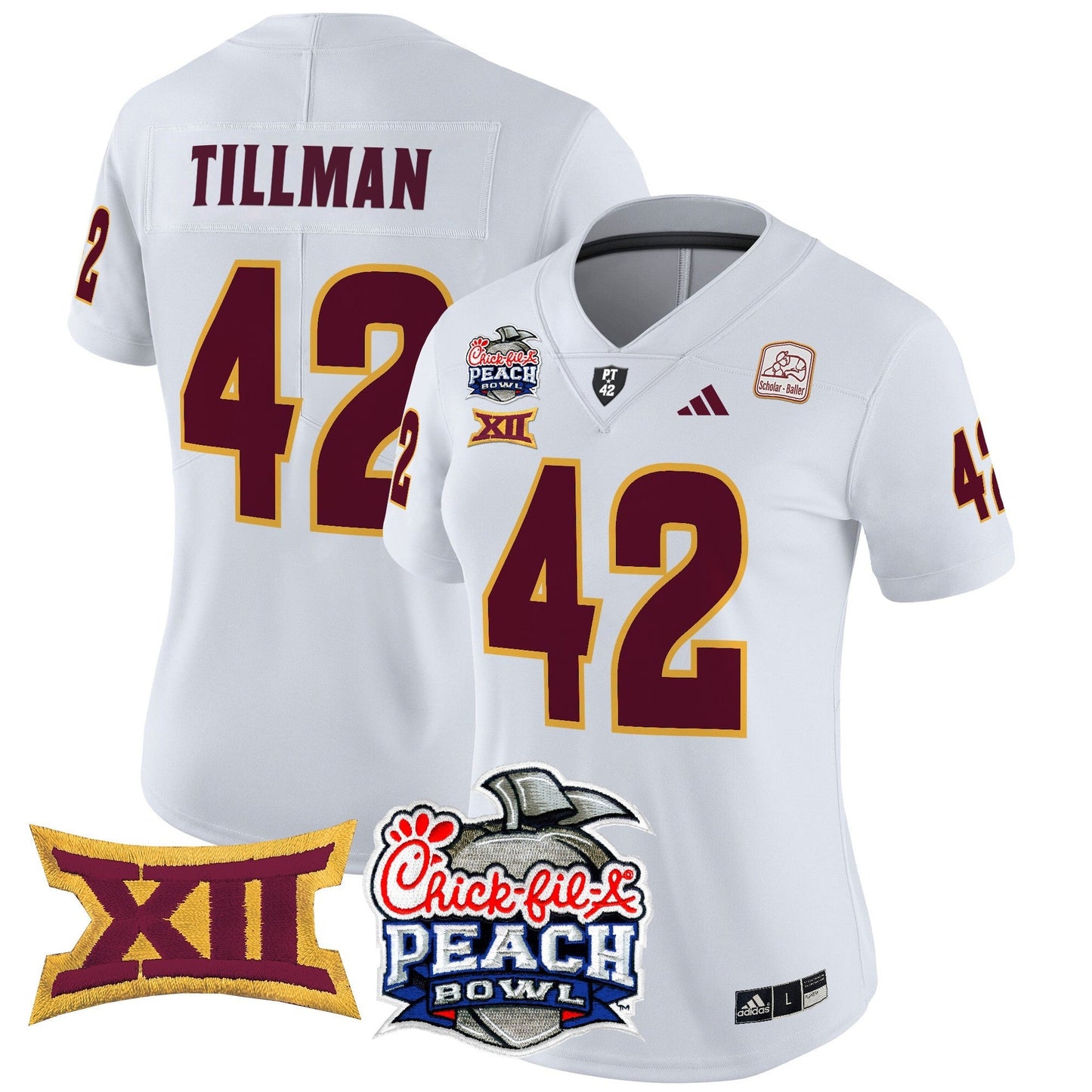 Women's ASU 2025 Peach Bowl Vapor Limited Jersey - All Stitched