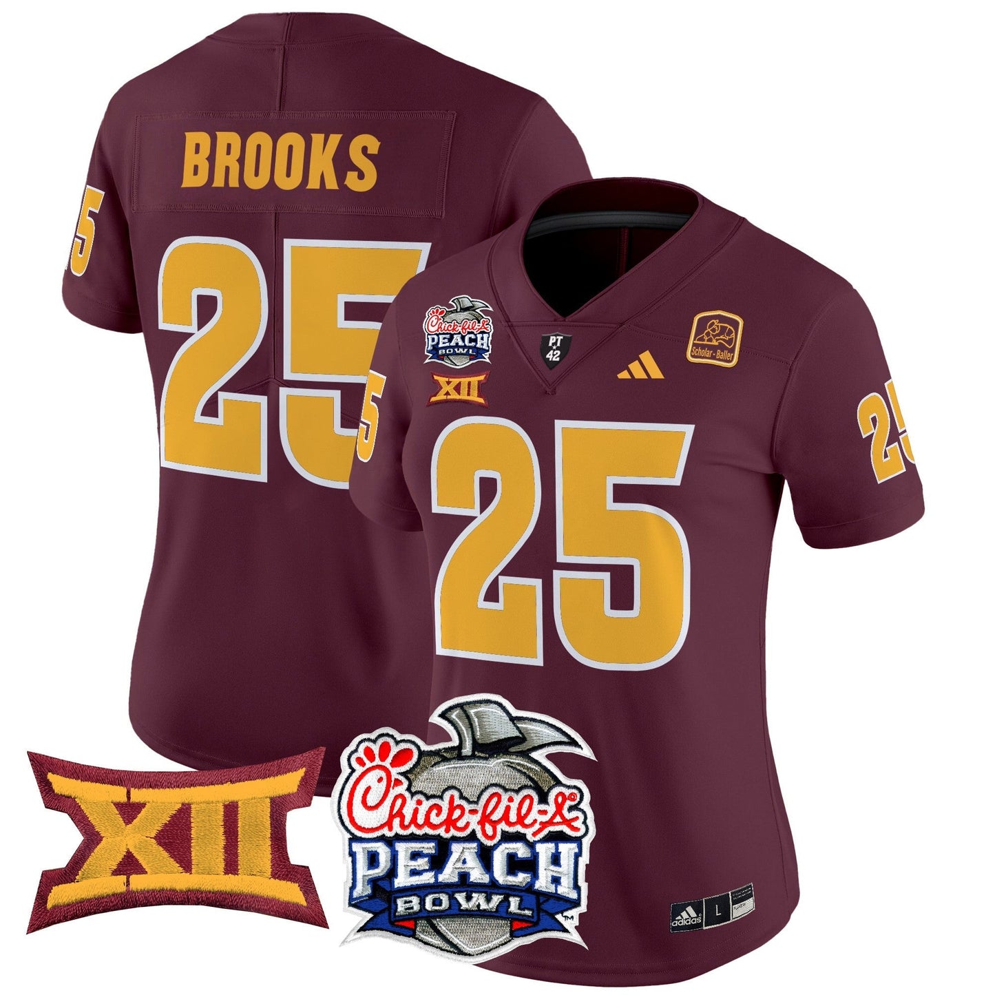 Women's ASU 2025 Peach Bowl Vapor Limited Jersey - All Stitched