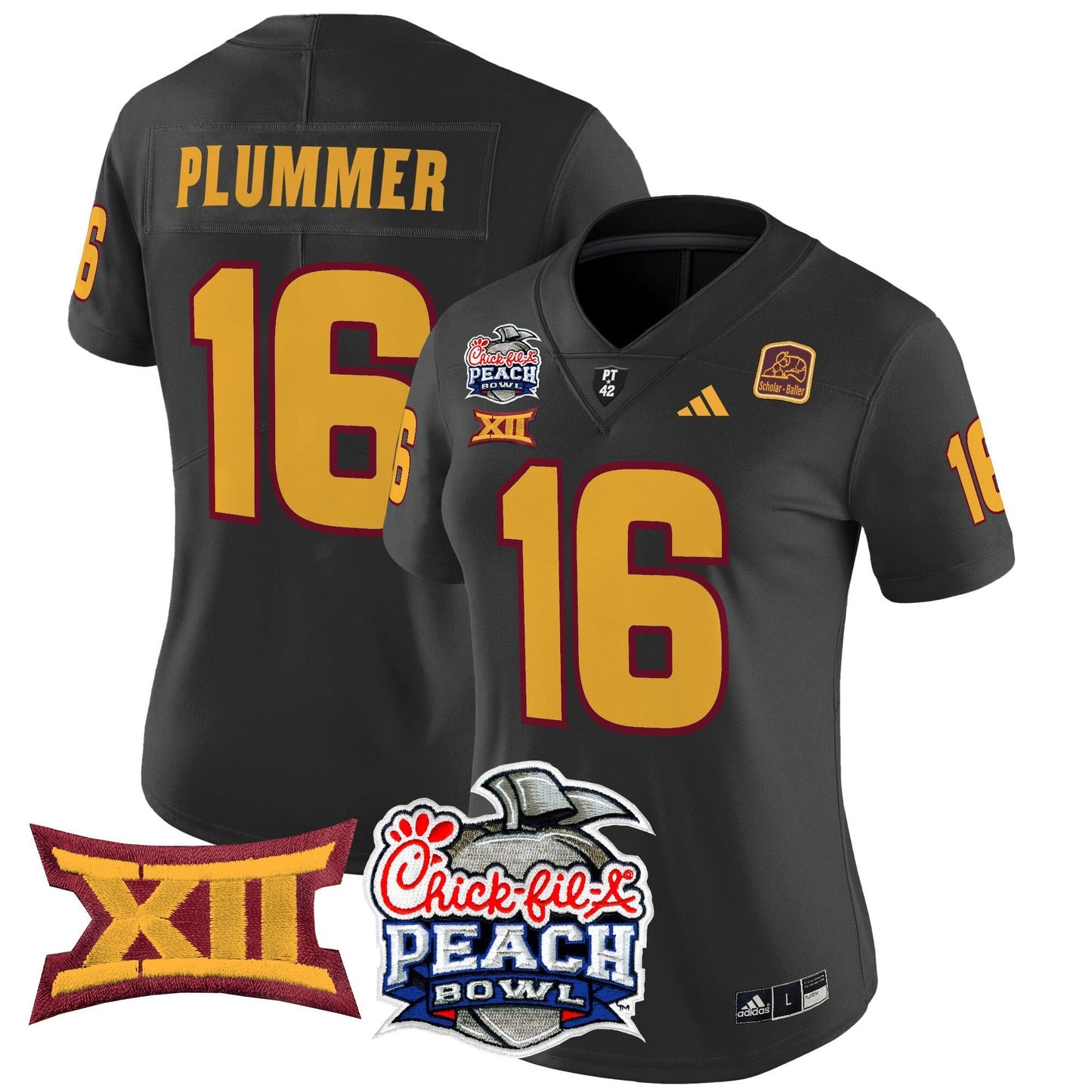 Women's ASU 2025 Peach Bowl Vapor Limited Jersey - All Stitched