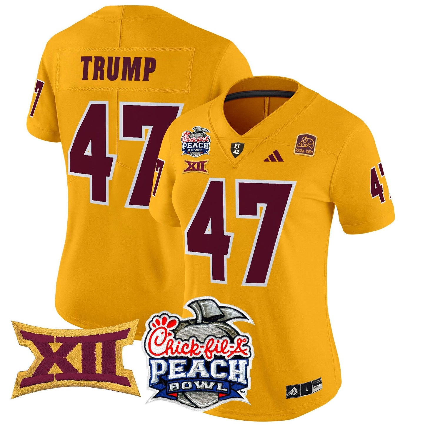 Women's ASU 2025 Peach Bowl Vapor Limited Jersey - All Stitched