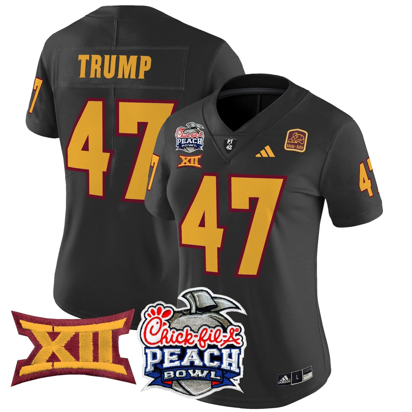 Women's ASU 2025 Peach Bowl Vapor Limited Jersey - All Stitched