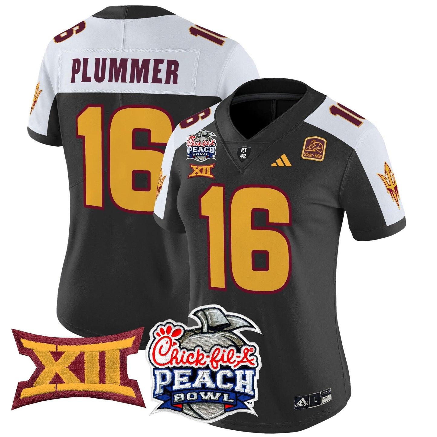 Women's ASU 2025 Peach Bowl Vapor Limited Jersey - All Stitched