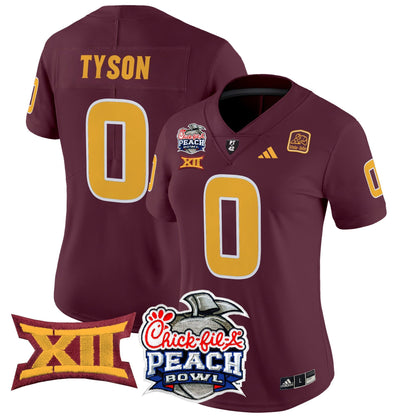 Women's ASU 2025 Peach Bowl Vapor Limited Jersey - All Stitched