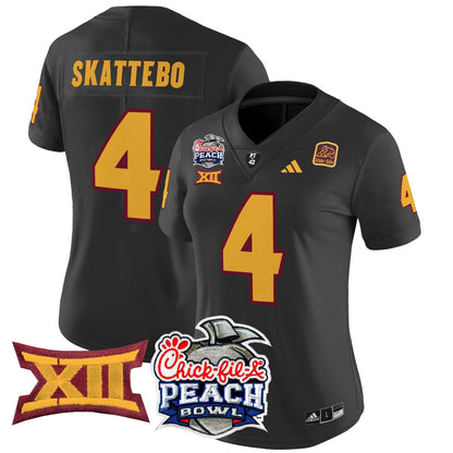 Women's ASU 2025 Peach Bowl Vapor Limited Jersey - All Stitched