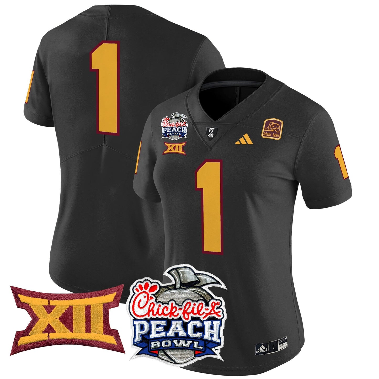 Women's ASU 2025 Peach Bowl Vapor Limited Jersey - All Stitched