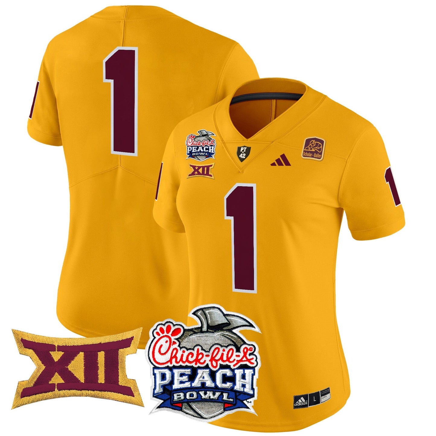 Women's ASU 2025 Peach Bowl Vapor Limited Jersey - All Stitched