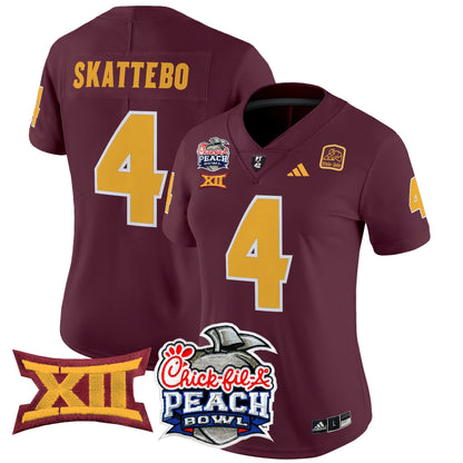 Women's ASU 2025 Peach Bowl Vapor Limited Jersey - All Stitched