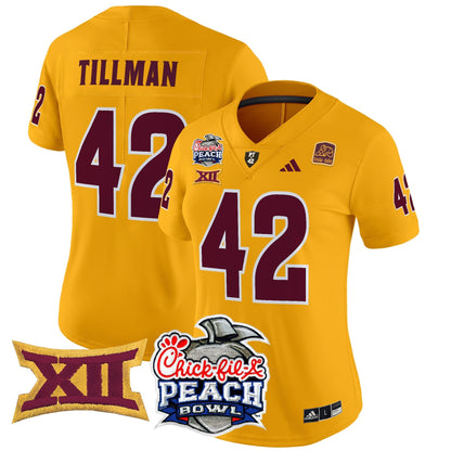 Women's ASU 2025 Peach Bowl Vapor Limited Jersey - All Stitched