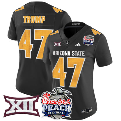 Women's ASU 2025 Peach Bowl Vapor Limited Jersey V2 - All Stitched