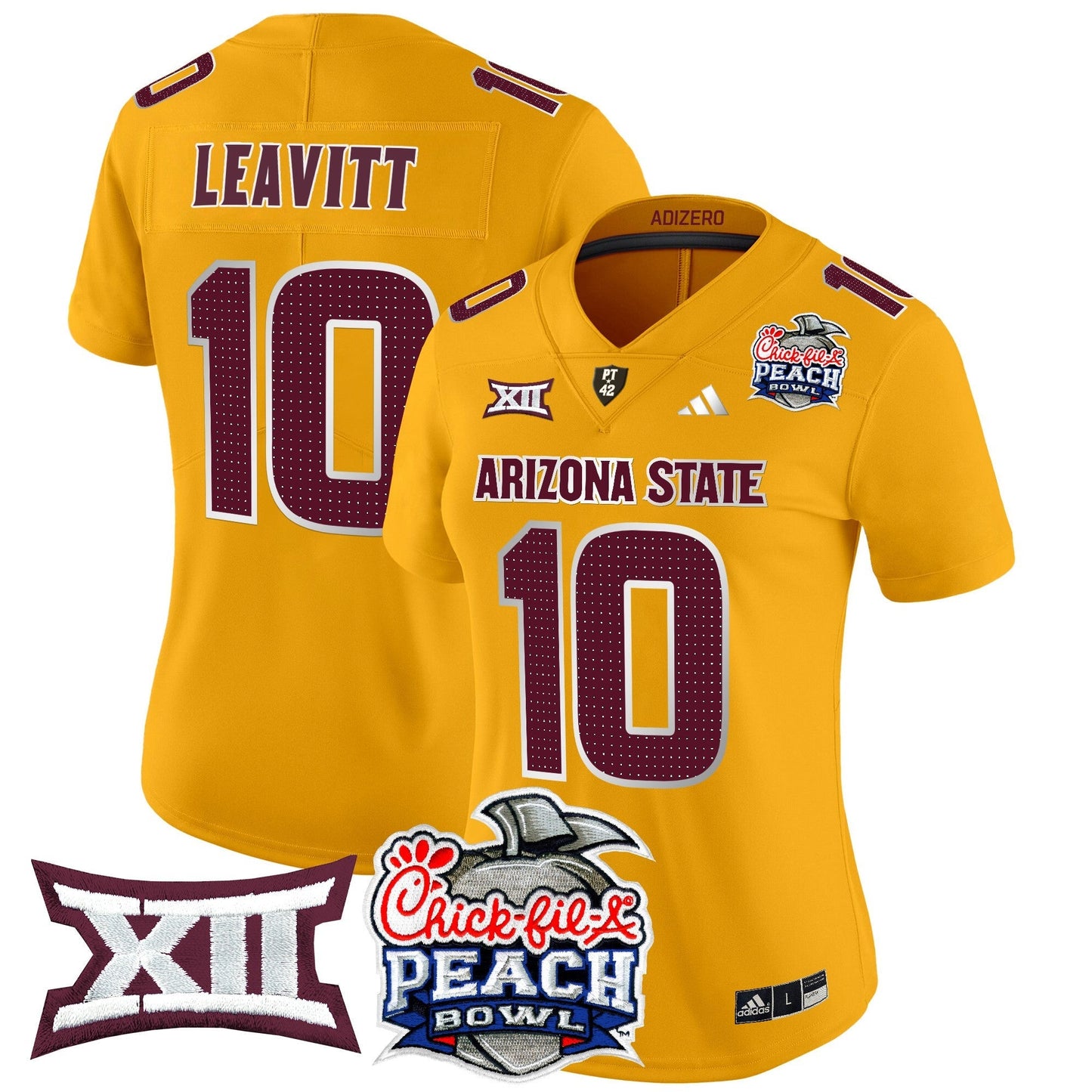 Women's ASU 2025 Peach Bowl Vapor Limited Jersey V2 - All Stitched