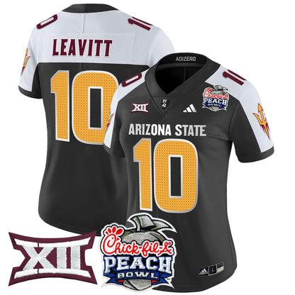 Women's ASU 2025 Peach Bowl Vapor Limited Jersey V2 - All Stitched