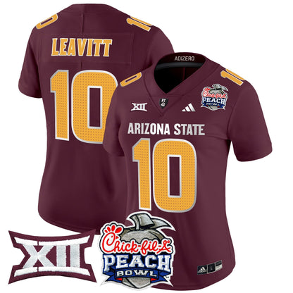 Women's ASU 2025 Peach Bowl Vapor Limited Jersey V2 - All Stitched