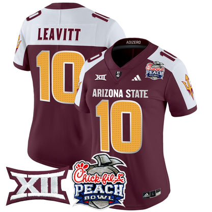 Women's ASU 2025 Peach Bowl Vapor Limited Jersey V2 - All Stitched