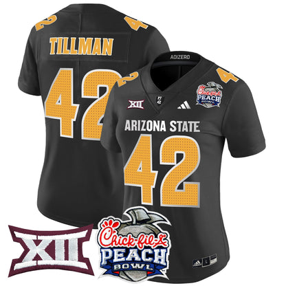 Women's ASU 2025 Peach Bowl Vapor Limited Jersey V2 - All Stitched