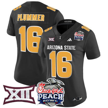 Women's ASU 2025 Peach Bowl Vapor Limited Jersey V2 - All Stitched