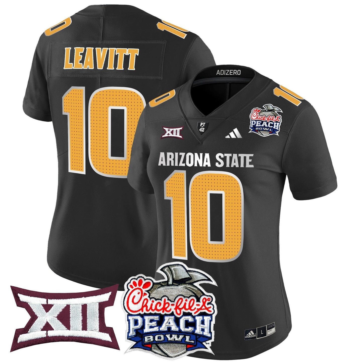 Women's ASU 2025 Peach Bowl Vapor Limited Jersey V2 - All Stitched