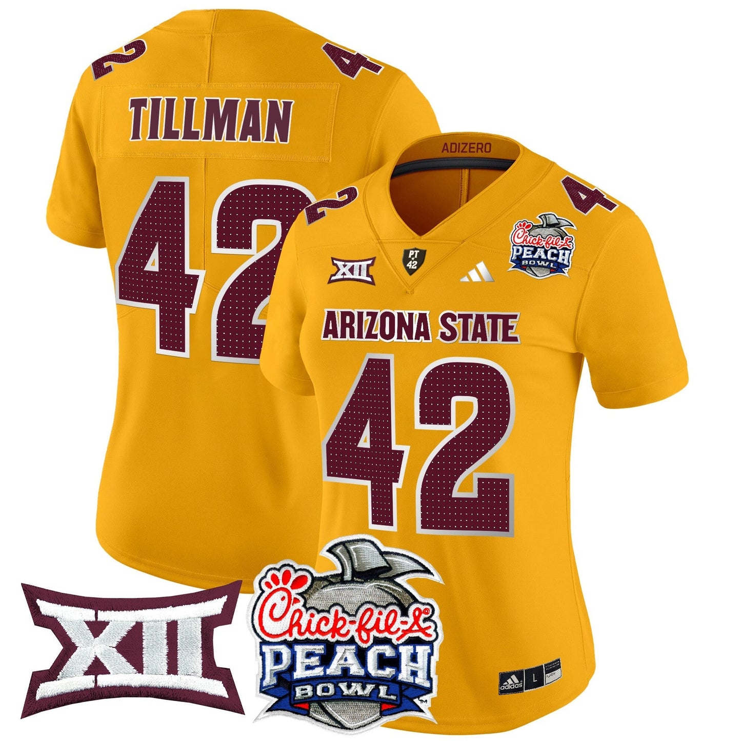 Women's ASU 2025 Peach Bowl Vapor Limited Jersey V2 - All Stitched