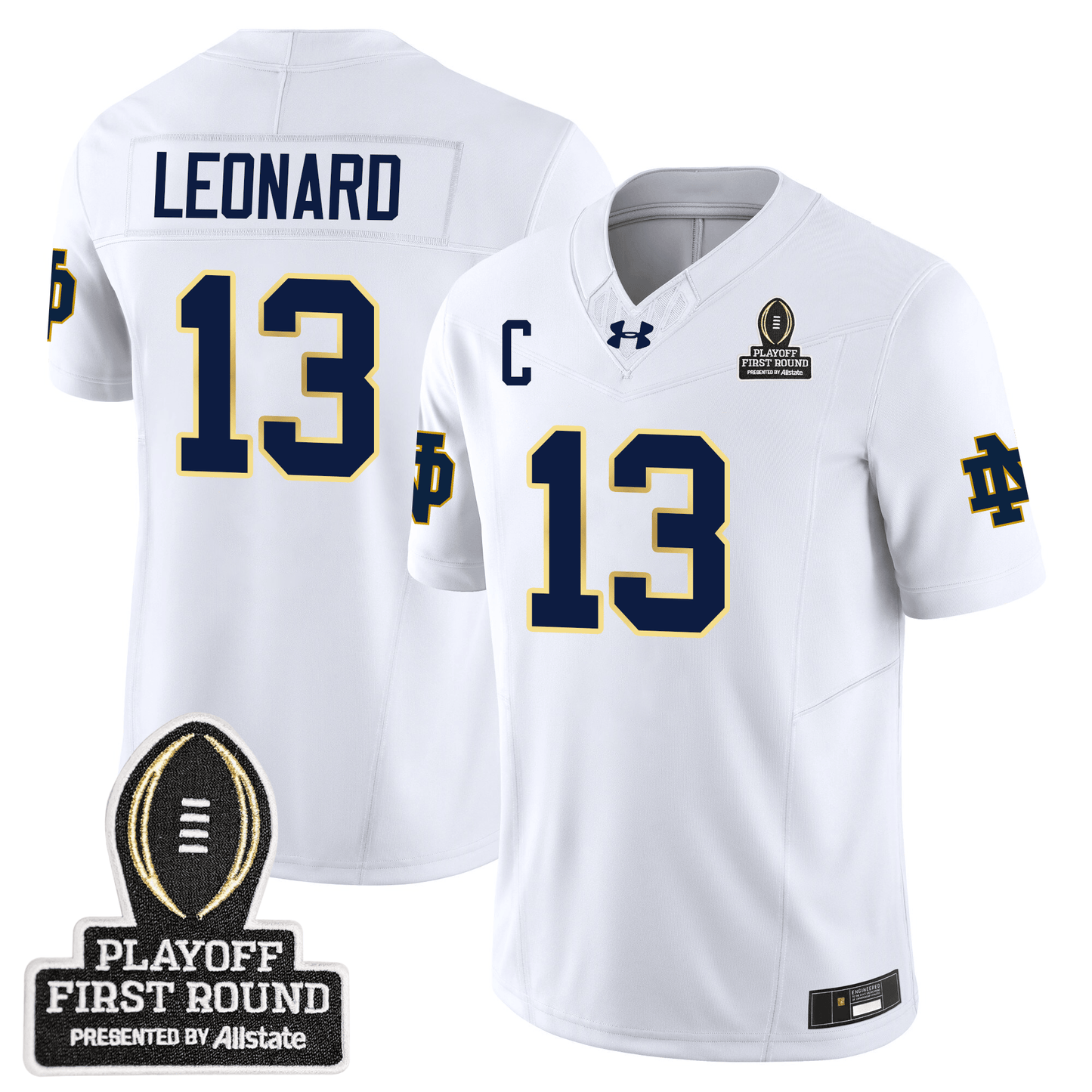ND 24/25 Jersey - CFP First Round Patch