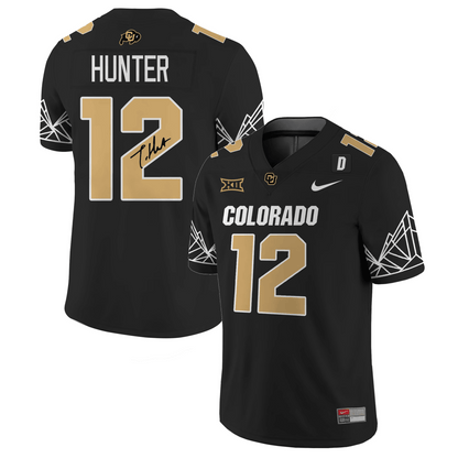 CU “Heisman Travis Hunter” With Signature Limited Jersey V4 - Big 12 XII Patch