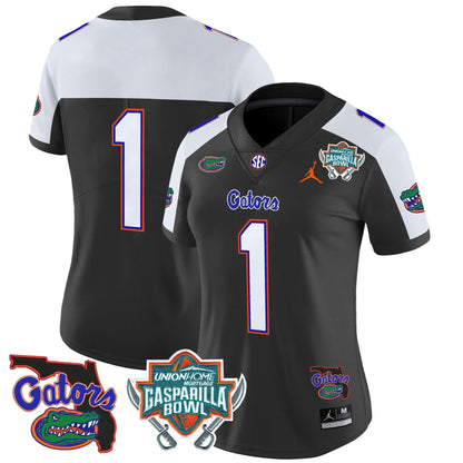 Women's UF 2025 Gasparilla Bowl Patch Vapor Limited Jersey - All Stitched