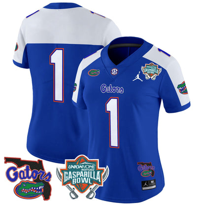 Women's UF 2025 Gasparilla Bowl Patch Vapor Limited Jersey - All Stitched