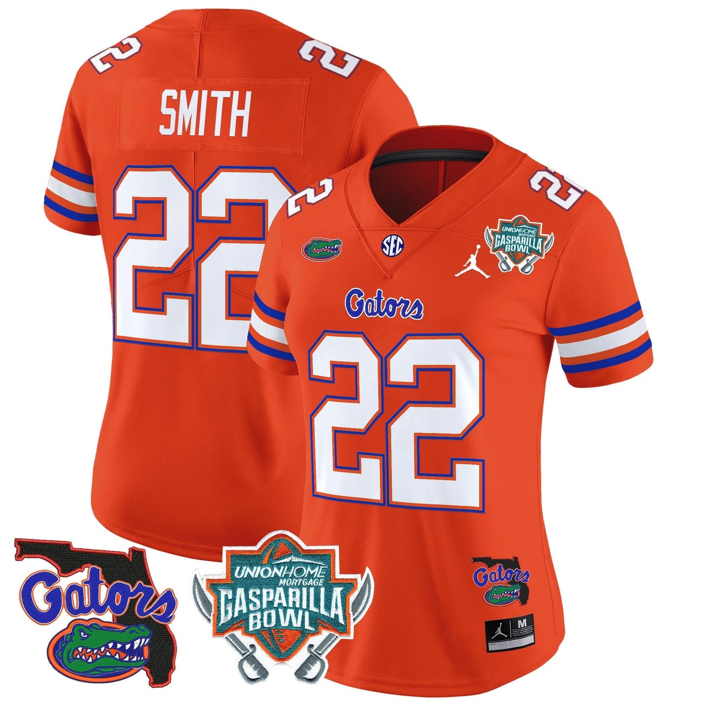 Women's UF 2025 Gasparilla Bowl Patch Vapor Limited Jersey - All Stitched
