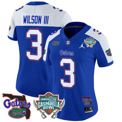 Women's UF 2025 Gasparilla Bowl Patch Vapor Limited Jersey - All Stitched