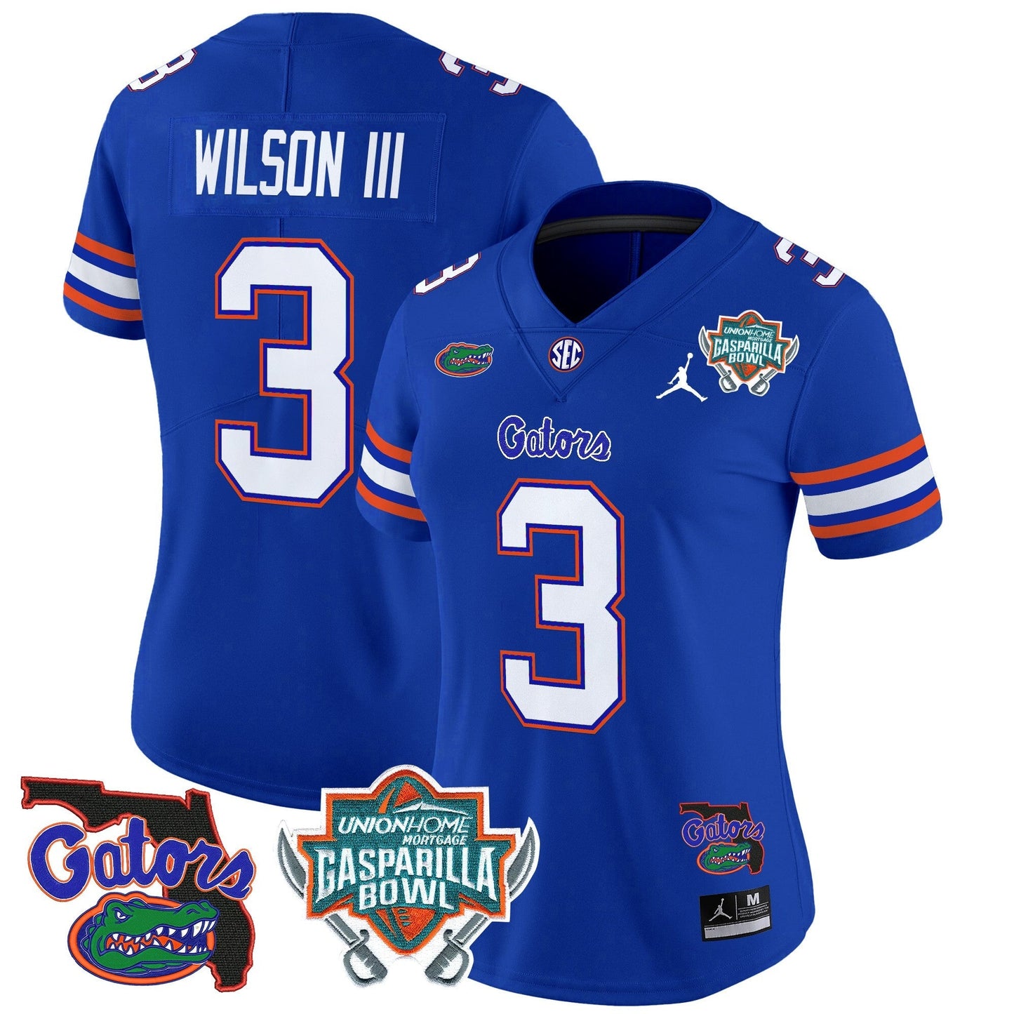 Women's UF 2025 Gasparilla Bowl Patch Vapor Limited Jersey - All Stitched