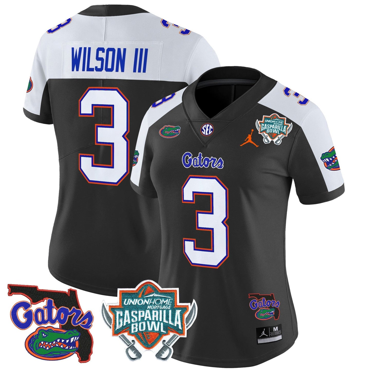 Women's UF 2025 Gasparilla Bowl Patch Vapor Limited Jersey - All Stitched