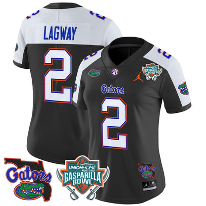 Women's UF 2025 Gasparilla Bowl Patch Vapor Limited Jersey - All Stitched