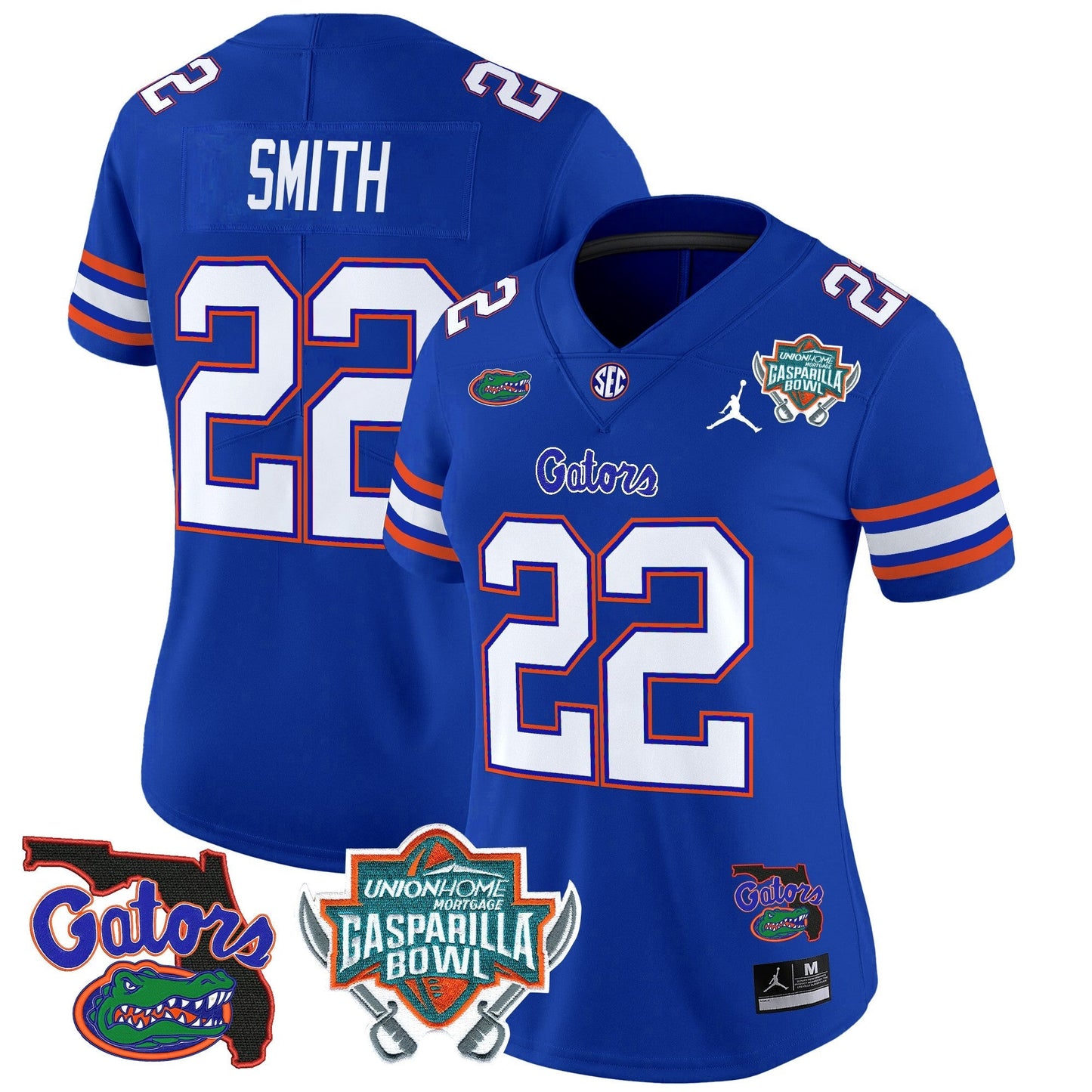 Women's UF 2025 Gasparilla Bowl Patch Vapor Limited Jersey - All Stitched
