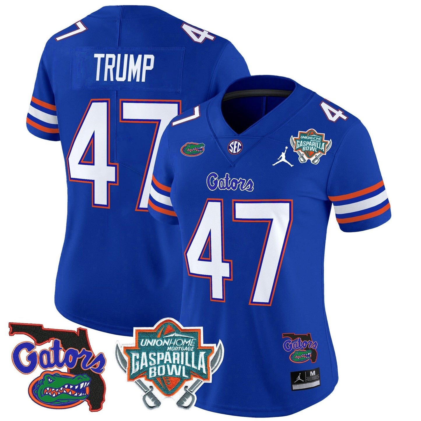 Women's UF 2025 Gasparilla Bowl Patch Vapor Limited Jersey - All Stitched