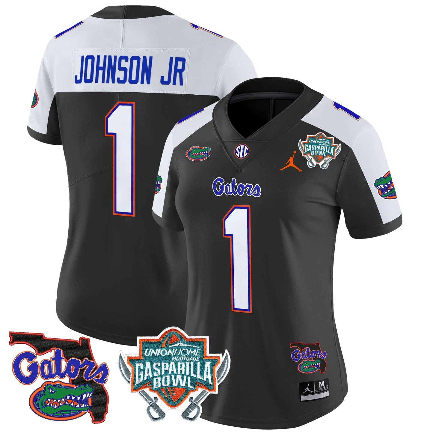 Women's UF 2025 Gasparilla Bowl Patch Vapor Limited Jersey - All Stitched