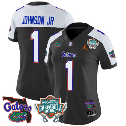 Women's UF 2025 Gasparilla Bowl Patch Vapor Limited Jersey - All Stitched