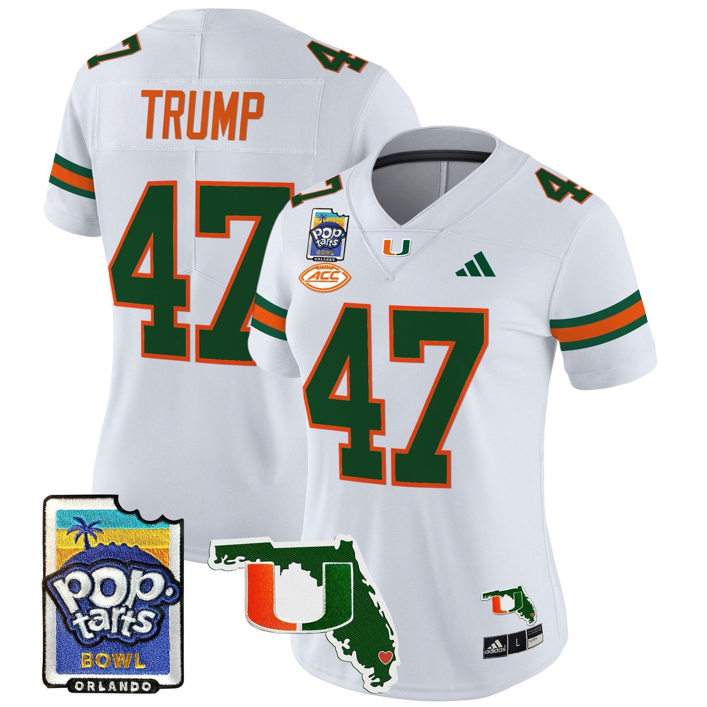 Women's MIA 2025 PopTarts Bowl Patch Vapor Limited Jersey - All Stitched