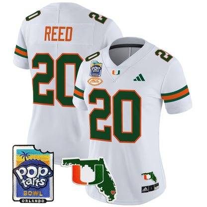 Women's MIA 2025 PopTarts Bowl Patch Vapor Limited Jersey - All Stitched