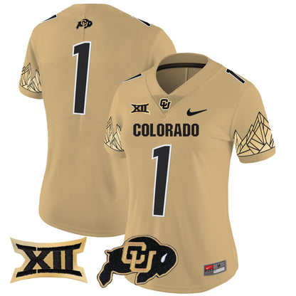 Women's CU Vapor Limited Jersey V4 - Big 12 XII Patch - All Stitched