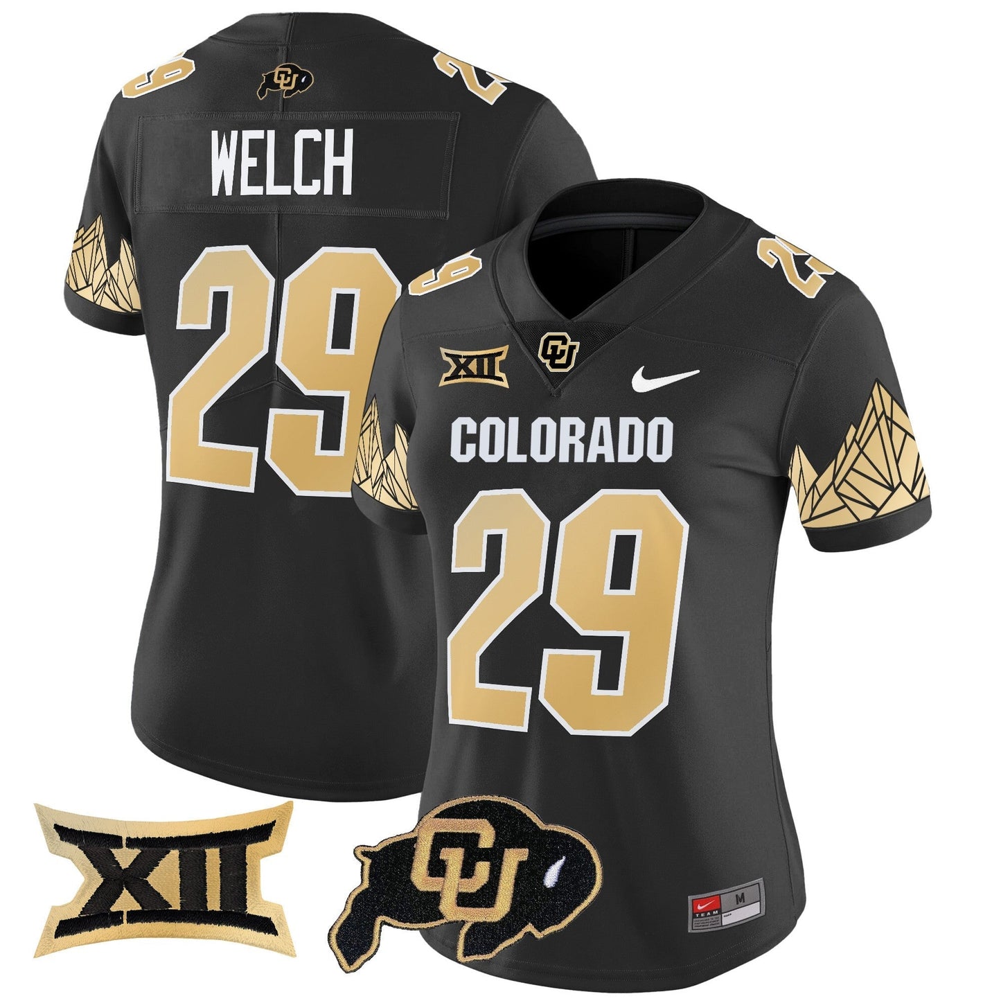 Women's CU Vapor Limited Jersey V4 - Big 12 XII Patch - All Stitched