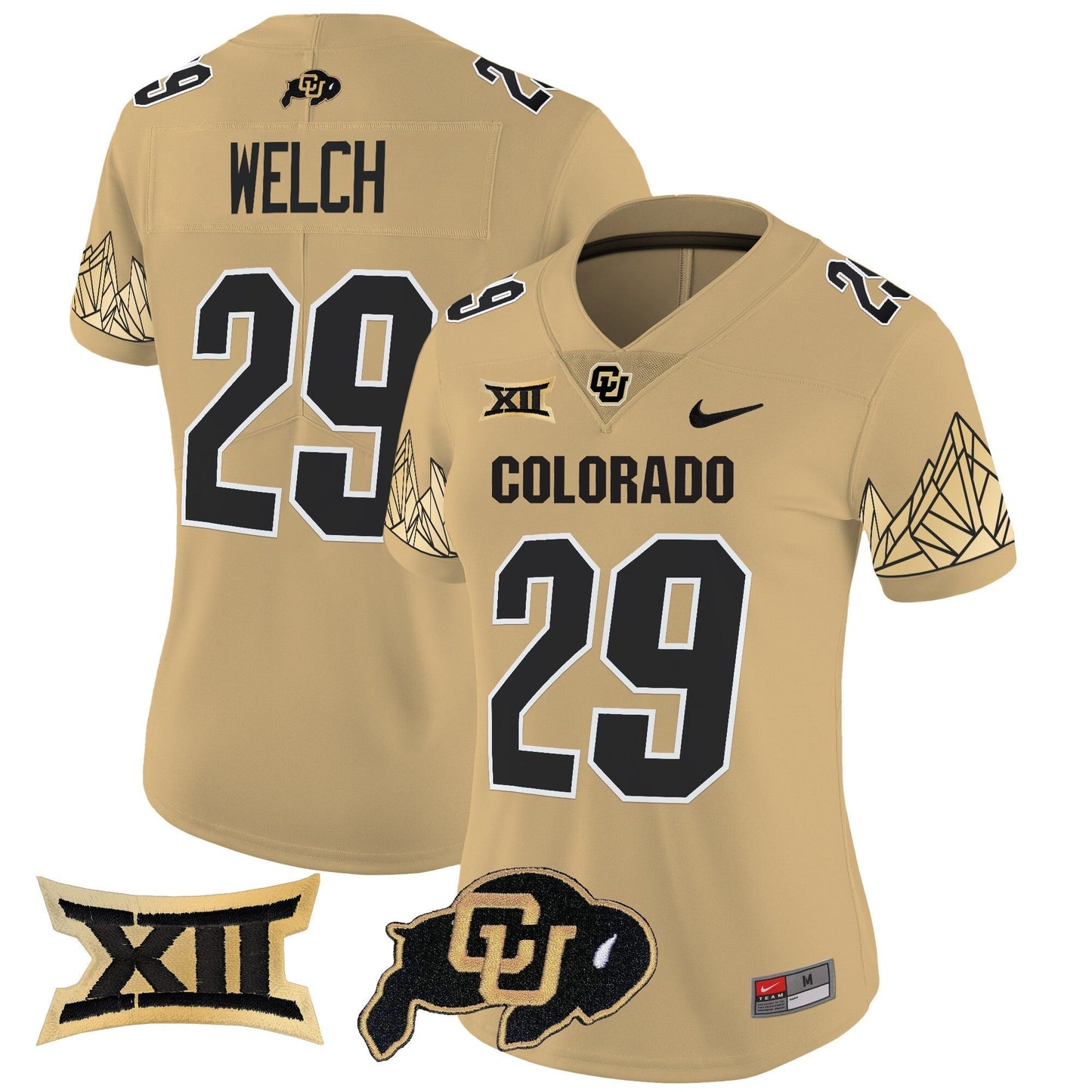 Women's CU Vapor Limited Jersey V4 - Big 12 XII Patch - All Stitched