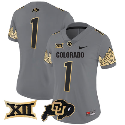 Women's CU Vapor Limited Jersey V4 - Big 12 XII Patch - All Stitched