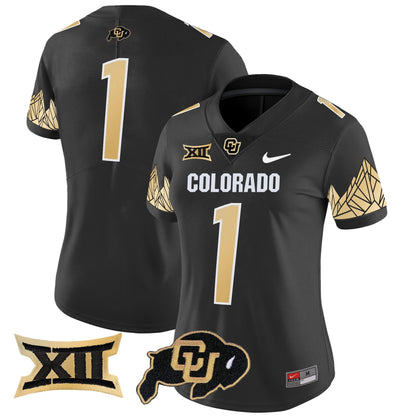 Women's CU Vapor Limited Jersey V4 - Big 12 XII Patch - All Stitched