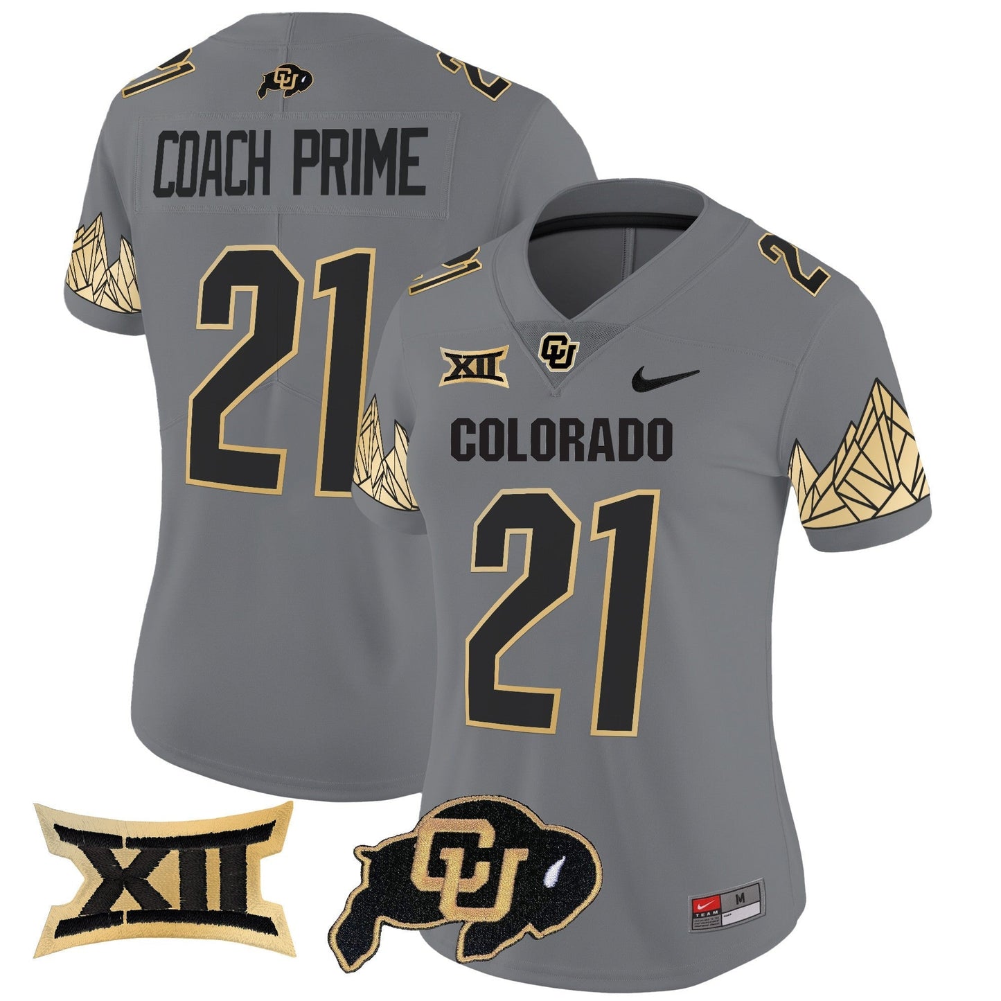 Women's CU Vapor Limited Jersey V4 - Big 12 XII Patch - All Stitched