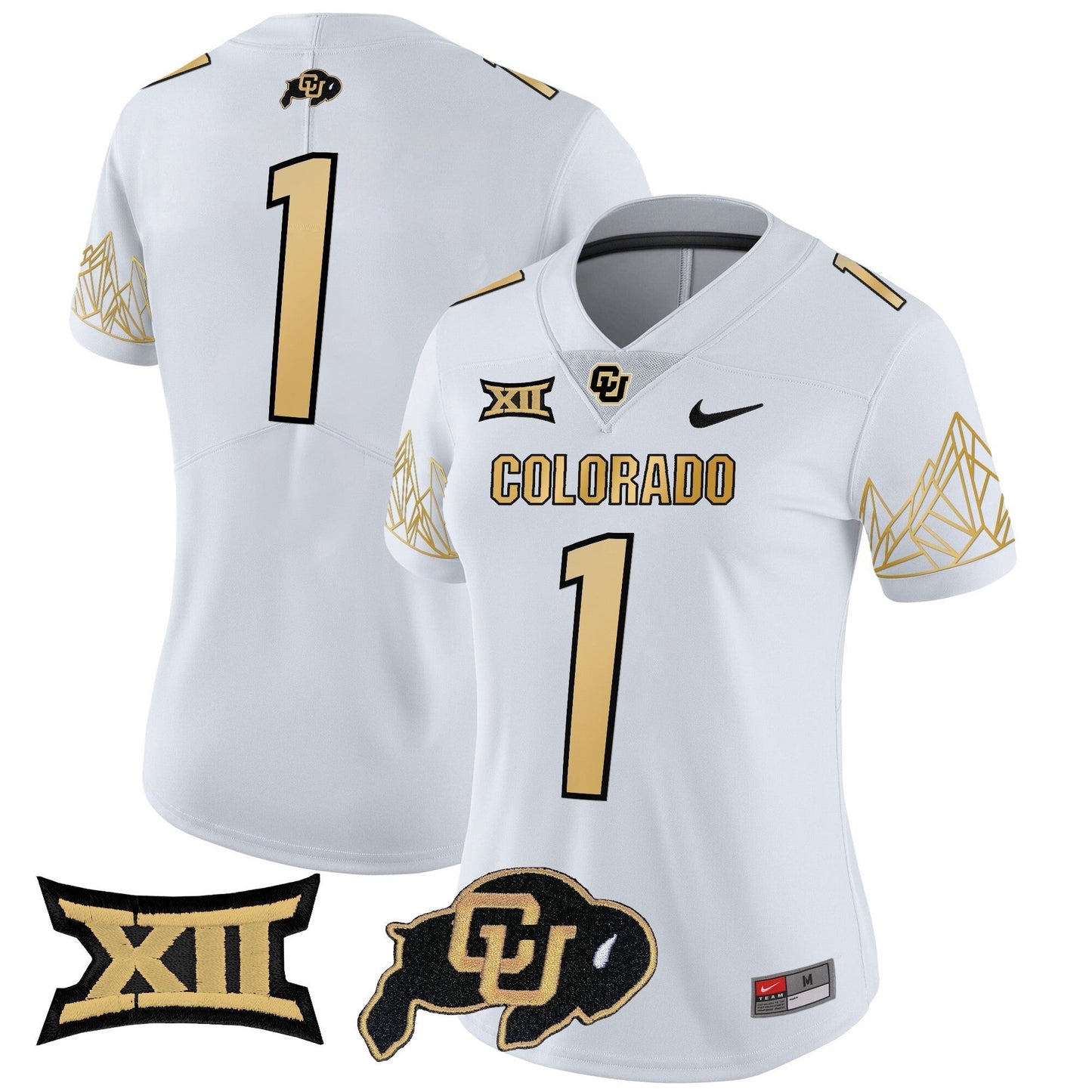 Women's CU Vapor Limited Jersey V4 - Big 12 XII Patch - All Stitched