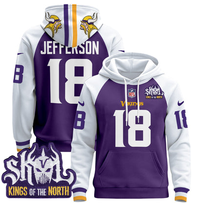 Men's Minnesota Vikings 2025 Pullover Hoodie - All Stitched
