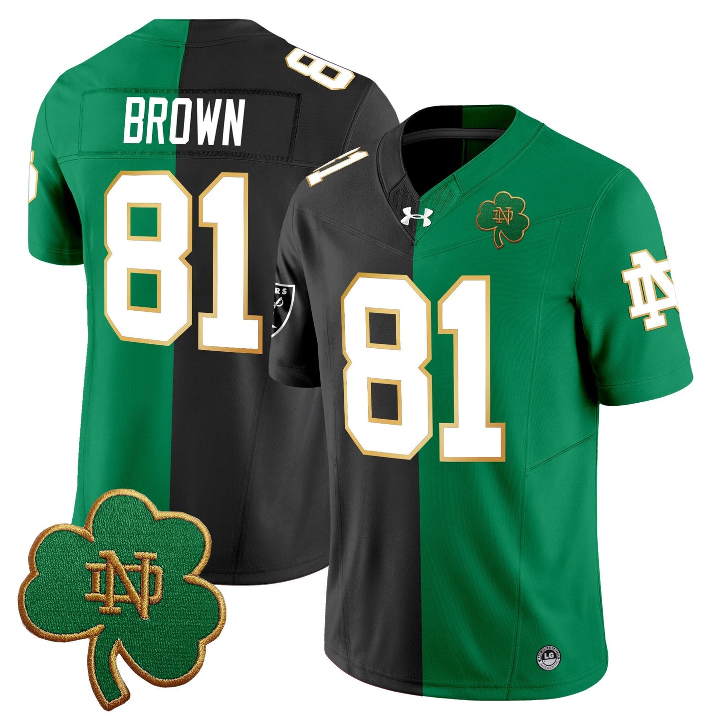 ND Split Vapor Limited Jersey - All Stitched