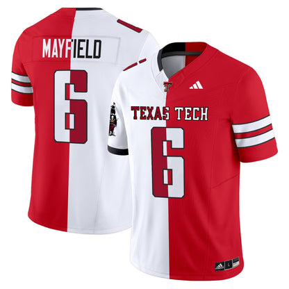 Texas Tech Red Raiders Split Vapor Limited Jersey - All Stitched