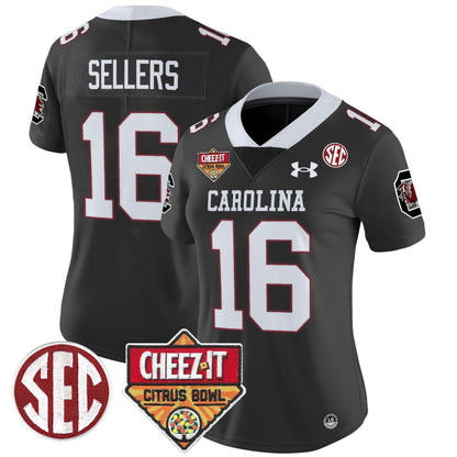 Women's SCAR 1980 Throwback Cheez-It Citrus Bowl Patch Vapor Limited Jersey - All Stitched