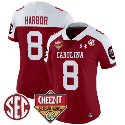 Women's SCAR 1980 Throwback Cheez-It Citrus Bowl Patch Vapor Limited Jersey - All Stitched