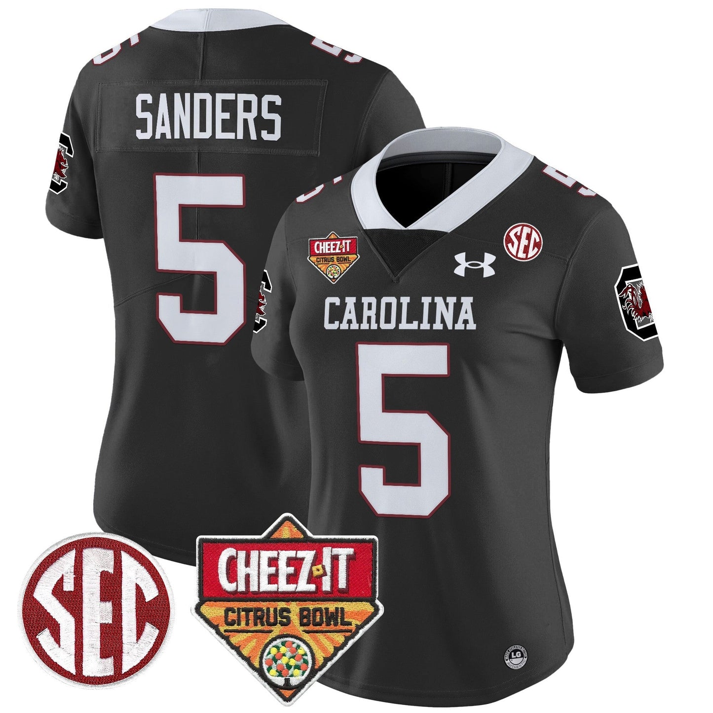 Women's SCAR 1980 Throwback Cheez-It Citrus Bowl Patch Vapor Limited Jersey - All Stitched