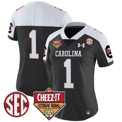Women's SCAR 1980 Throwback Cheez-It Citrus Bowl Patch Vapor Limited Jersey - All Stitched